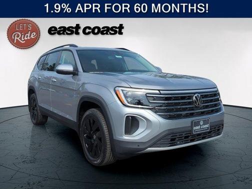 Silver Mist Metallic 2026 Volkswagen Atlas 2.0T SE W/TECHNOLOGY