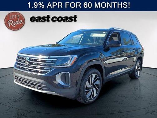Deep Black Pearl Effect 2026 Volkswagen Atlas 2.0T SEL