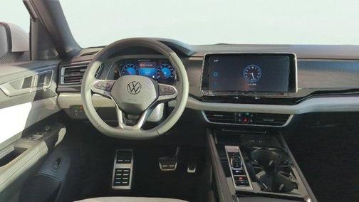 Opal White Pearl 2026 Volkswagen Atlas Cross Sport 2.0T SEL Premium R-Line