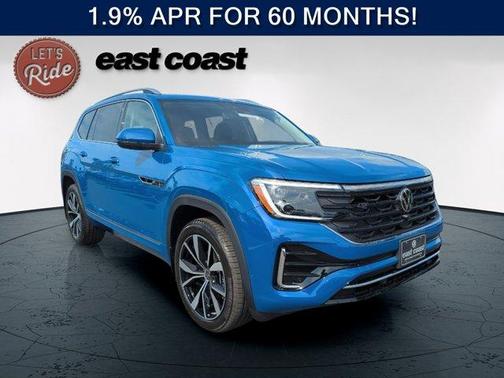 Mountain Lake Blue Metallic 2026 Volkswagen Atlas 2.0T SEL Premium R-Line