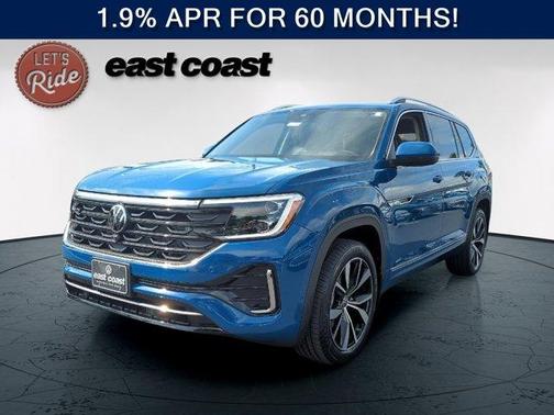 Mountain Lake Blue Metallic 2026 Volkswagen Atlas 2.0T SEL Premium R-Line