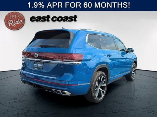 Mountain Lake Blue Metallic 2026 Volkswagen Atlas 2.0T SEL Premium R-Line