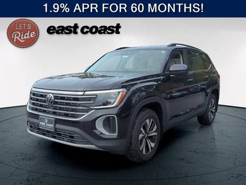 Deep Black Pearl Effect 2026 Volkswagen Atlas 2.0T SE