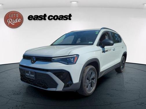 Pure White 2025 Volkswagen Taos 1.5T S
