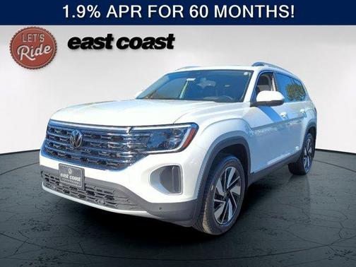 Opal White Pearl 2026 Volkswagen Atlas 2.0T SEL