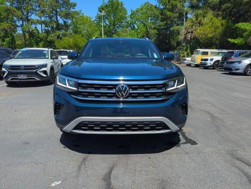 Tourmaline Blue Metallic 2020 Volkswagen Atlas Cross Sport 3.6L V6 SEL