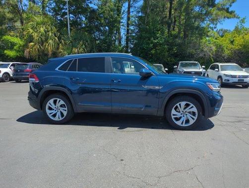 Tourmaline Blue Metallic 2020 Volkswagen Atlas Cross Sport 3.6L V6 SEL