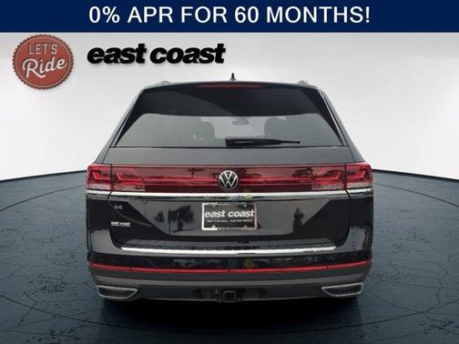 Deep Black Pearl Effect 2026 Volkswagen Atlas 2.0T SE W/TECHNOLOGY