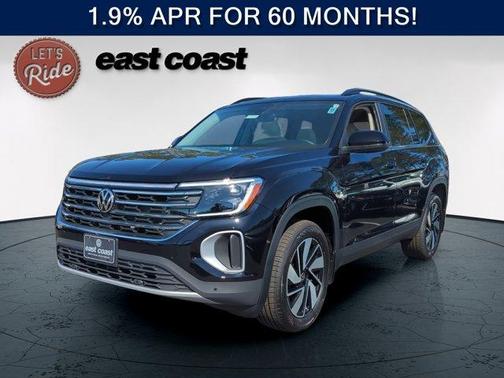 Deep Black Pearl Effect 2026 Volkswagen Atlas 2.0T SE W/TECHNOLOGY