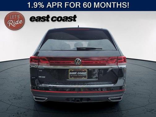 Deep Black Pearl Effect 2026 Volkswagen Atlas 2.0T SE W/TECHNOLOGY