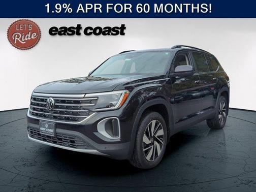Deep Black Pearl Effect 2026 Volkswagen Atlas 2.0T SE W/TECHNOLOGY