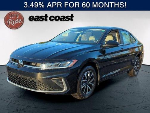 Deep Black Pearl Effect 2026 Volkswagen Jetta 1.5T S