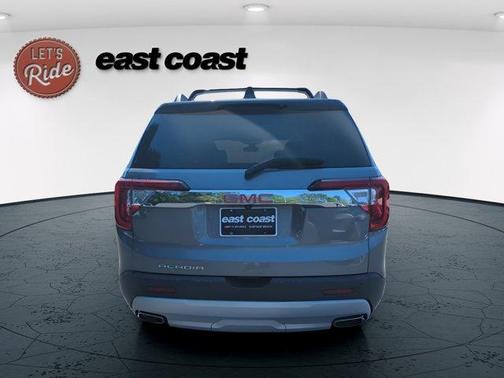Satin Steel Metallic 2021 GMC Acadia SLT