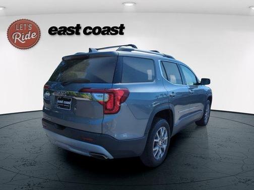 Satin Steel Metallic 2021 GMC Acadia SLT