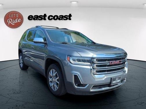 Satin Steel Metallic 2021 GMC Acadia SLT