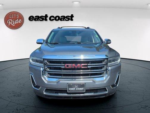 Satin Steel Metallic 2021 GMC Acadia SLT