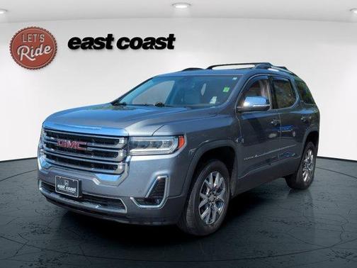 Satin Steel Metallic 2021 GMC Acadia SLT