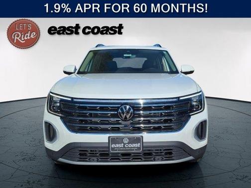 Opal White Pearl 2026 Volkswagen Atlas 2.0T SE W/TECHNOLOGY