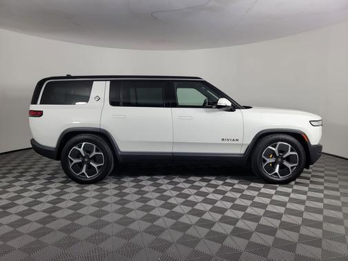 Glacier White 2023 Rivian R1S Adventure