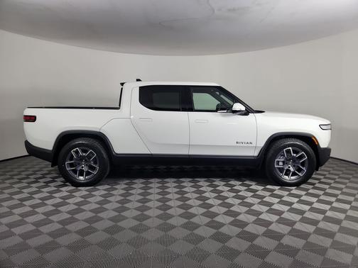 Glacier White 2023 Rivian R1T Adventure Package