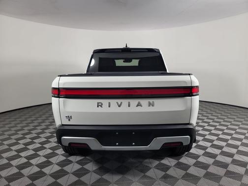 Glacier White 2023 Rivian R1T Adventure Package