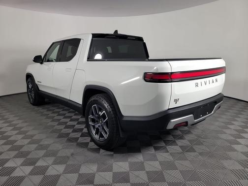 Glacier White 2023 Rivian R1T Adventure Package