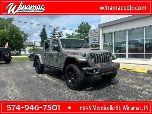 Sting-Gray Clearcoat 2022 Jeep Gladiator Mojave 4x4
