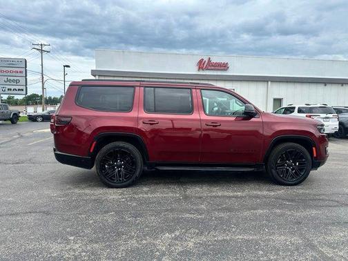 Velvet Red Pearlcoat 2024 Jeep Wagoneer Series II Carbide 4x4