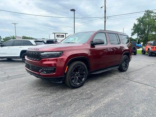 Velvet Red Pearlcoat 2024 Jeep Wagoneer Series II Carbide 4x4