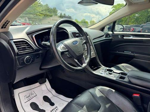 Black Metallic 2020 Ford Fusion Titanium