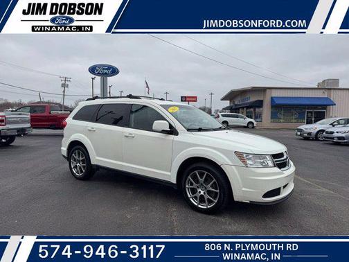 Vice White 2017 Dodge Journey SXT