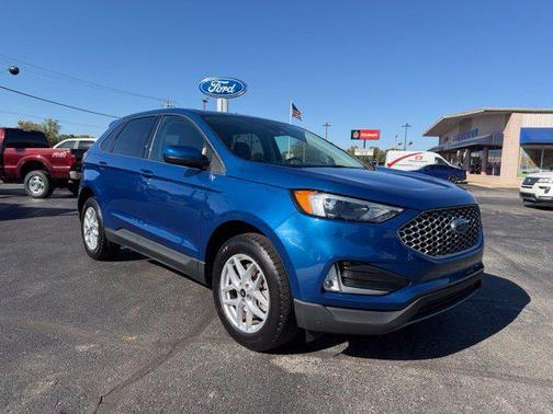 Atlas Blue Metallic 2024 Ford Edge SEL
