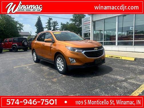Orange Burst Metallic 2018 Chevrolet Equinox LT