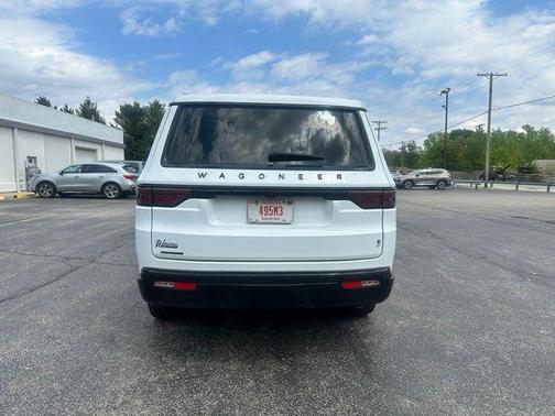 Bright White Clearcoat 2023 Jeep Wagoneer Series II Carbide 4x4