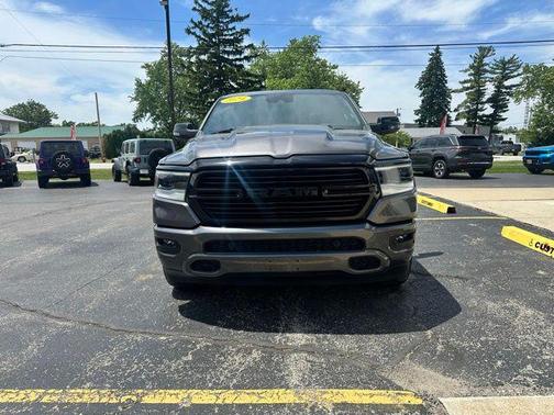 Granite Crystal Metallic Clearcoat 2024 RAM 1500 Laramie