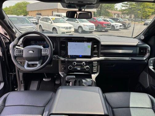 Black Metallic 2024 Ford F-150 Lariat