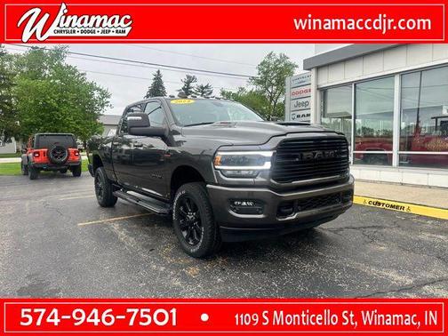 Granite Crystal Metallic Clearcoat 2024 RAM 2500 Laramie Crew Cab 4x4 6'4' Box