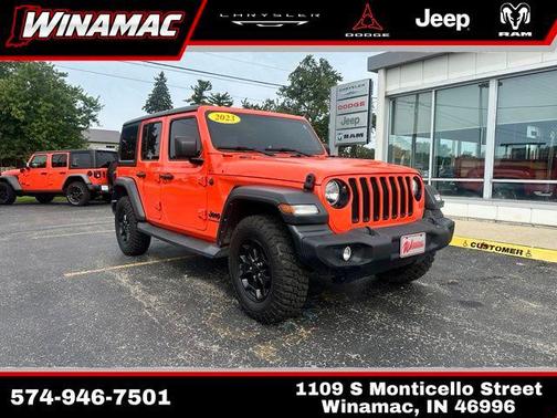 Punkn Metallic Clearcoat 2023 Jeep Wrangler Sport