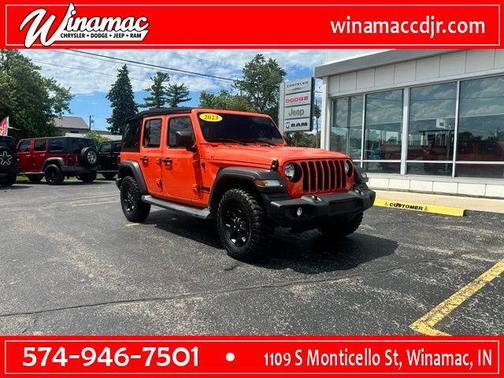 Punkn Metallic Clearcoat 2023 Jeep Wrangler Sport