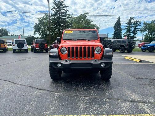 Punkn Metallic Clearcoat 2023 Jeep Wrangler Sport
