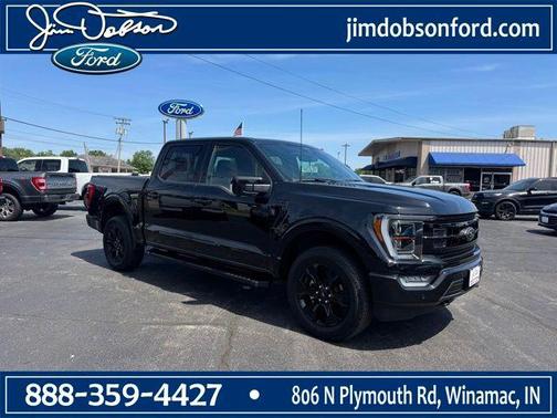 Agate Black Metallic 2023 Ford F-150 Lariat