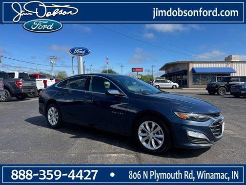 Northsky Blue Metallic 2022 Chevrolet Malibu FWD LT