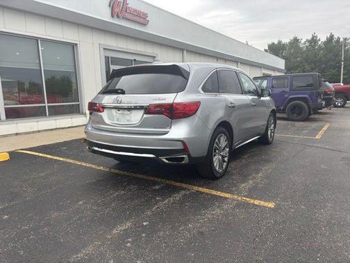 Lunar Silver Metallic 2018 Acura MDX 3.5L w/Technology Package