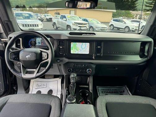 Shadow Black 2022 Ford Bronco Big Bend