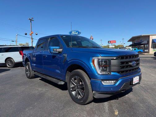 Atlas Blue Metallic 2023 Ford F-150 Lariat