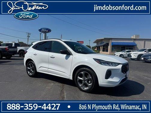 Oxford White 2023 Ford Escape ST-Line