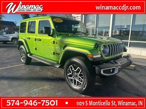 2026 Jeep Wrangler 4-Door Sahara 4x4