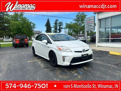Blizzard Pearl 2015 Toyota Prius Two