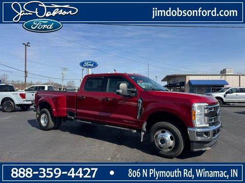 Rapid Red Metallic Tinted Clearcoat 2023 Ford F-350 XLT