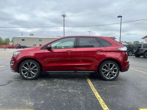 Ruby Red 2018 Ford Edge Sport